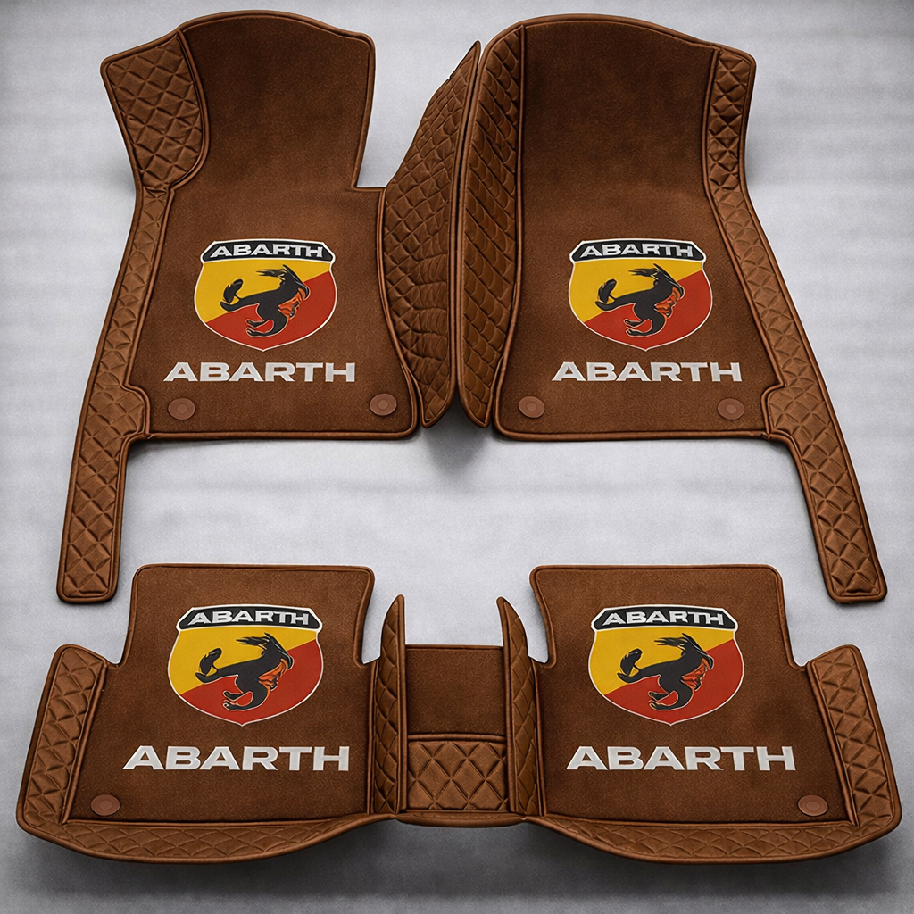 Prémium PVC és bőr autószőnyeg szett, minden időjáráshoz, vízálló – komplett első és hátsó készlet.