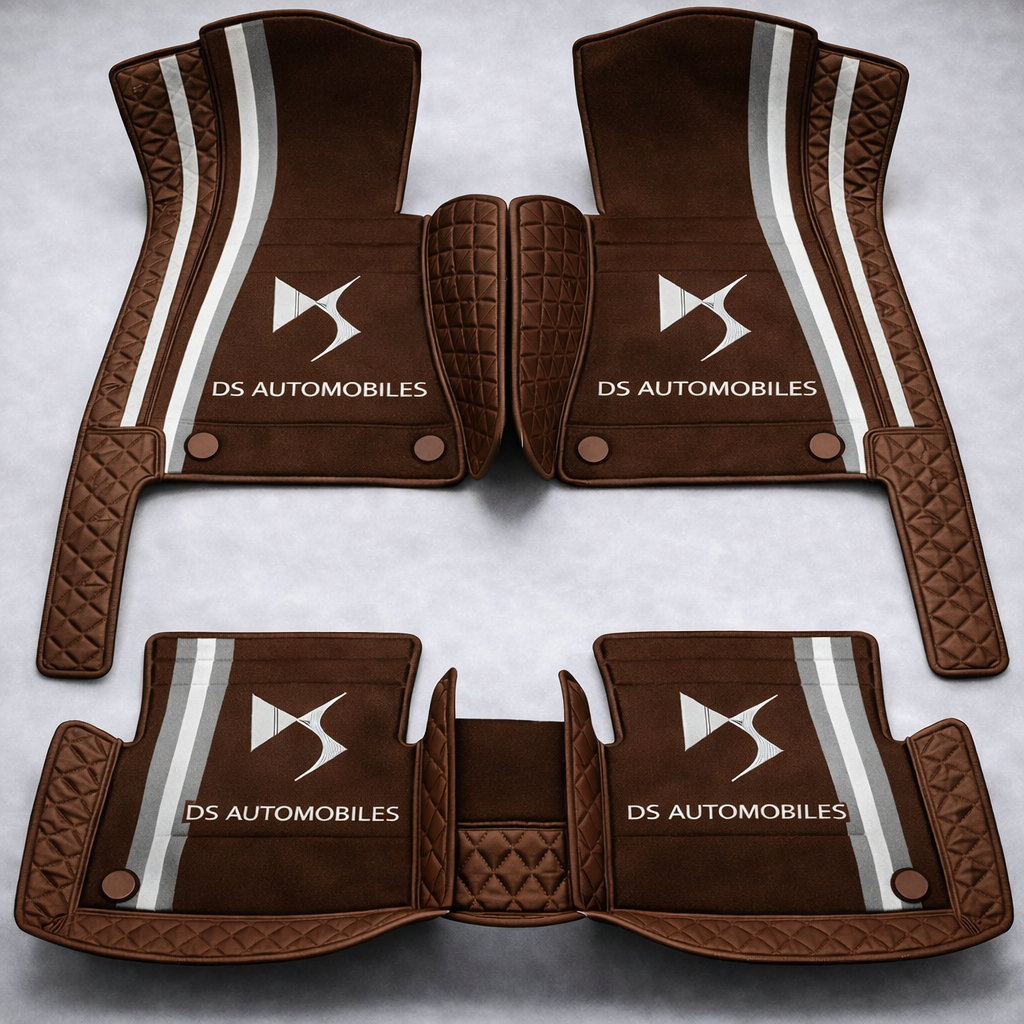 Prémium PVC és bőr autószőnyeg szett, minden időjáráshoz, vízálló – komplett első és hátsó készlet.